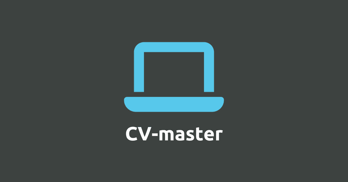 CV-Master - CV builder